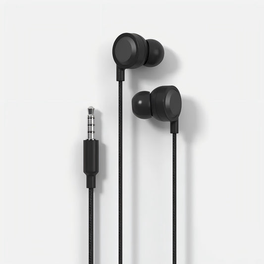 Classic Wired In-Ear Headphones with Universal 3.5mm Jack