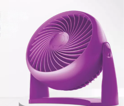 Compact Desktop Air Circulator with Adjustable Pivot Head