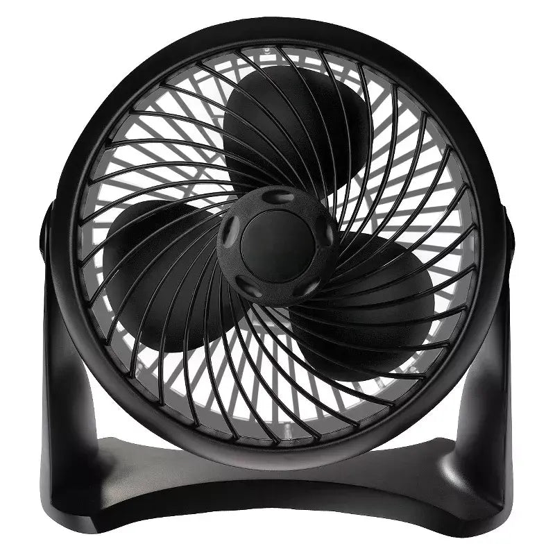 Compact Desktop Air Circulator with Adjustable Pivot Head