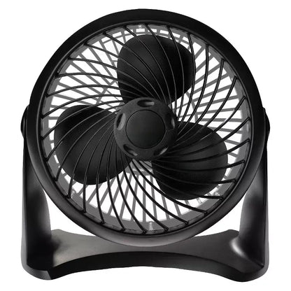 Compact Desktop Air Circulator with Adjustable Pivot Head