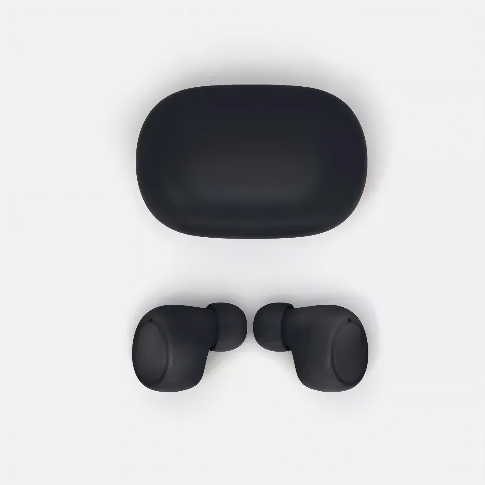 Compact True Wireless Earbuds with Portable Charging Case