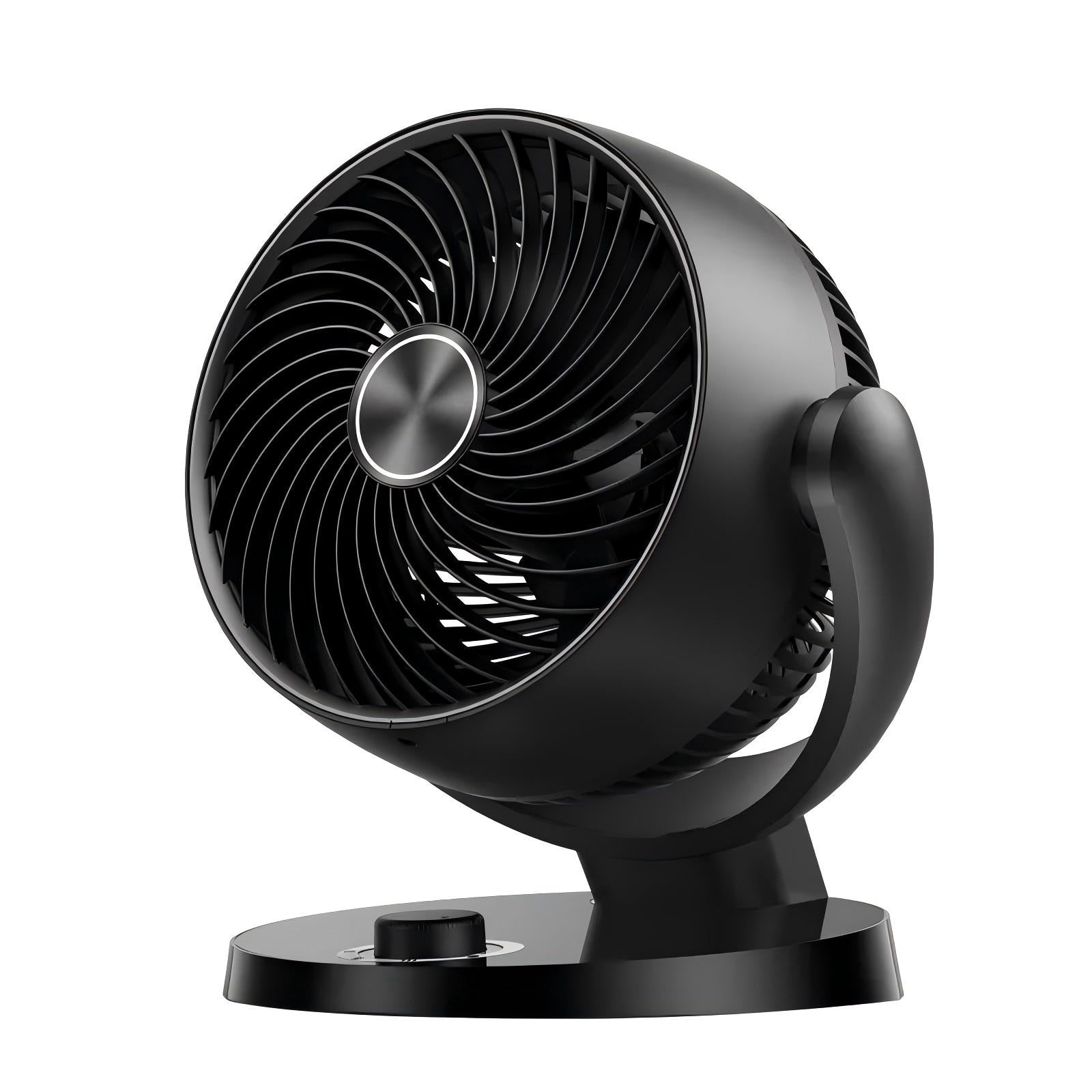 Versatile Tabletop Air Circulator with Silent Motor and 120-Degree Tilt
